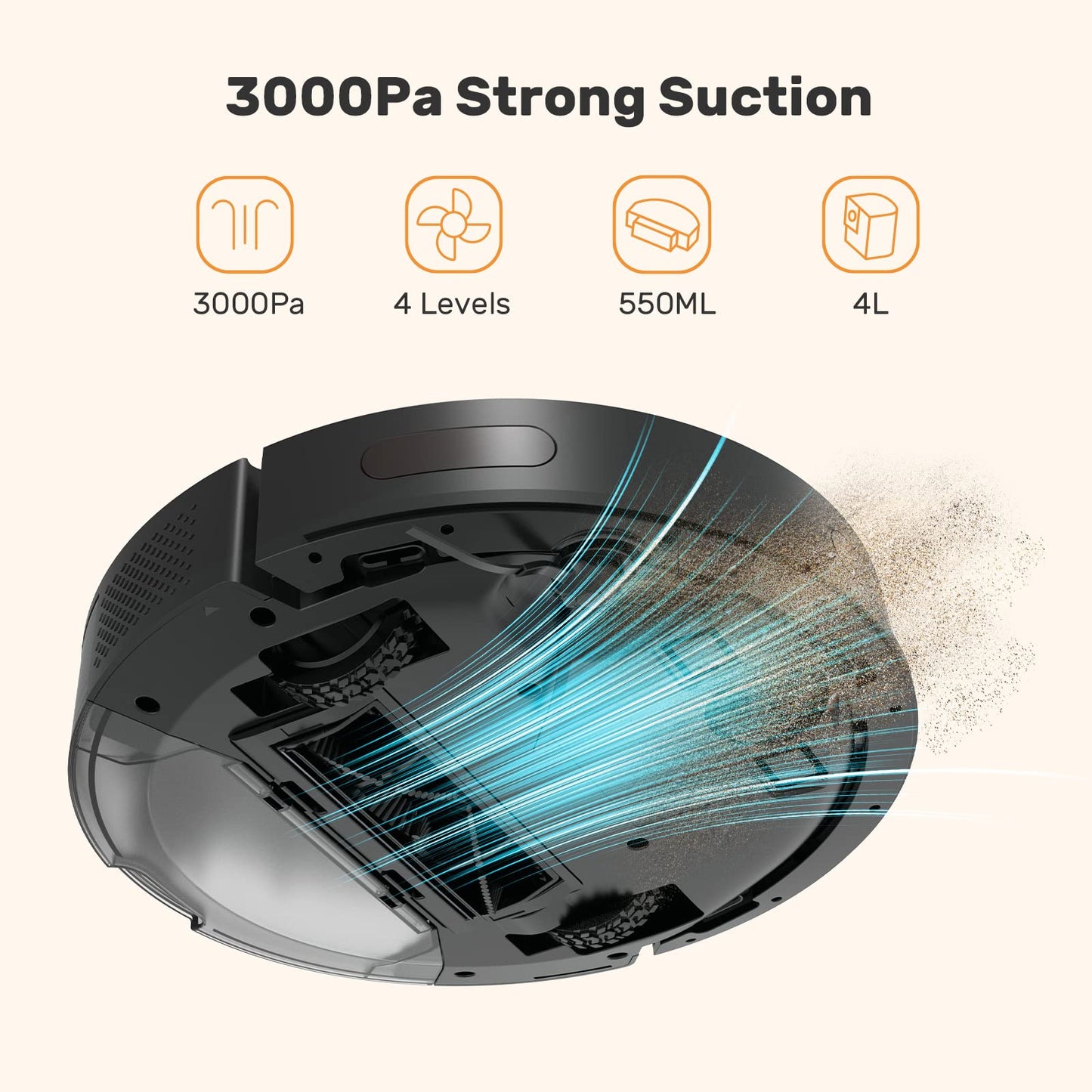 Verefa L11 Pro Robot Vacuum