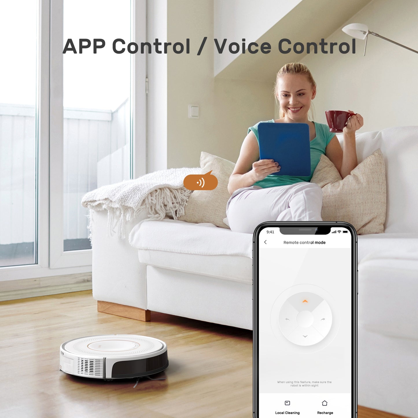 Verefa V60 Pro робот пылесос (белый)