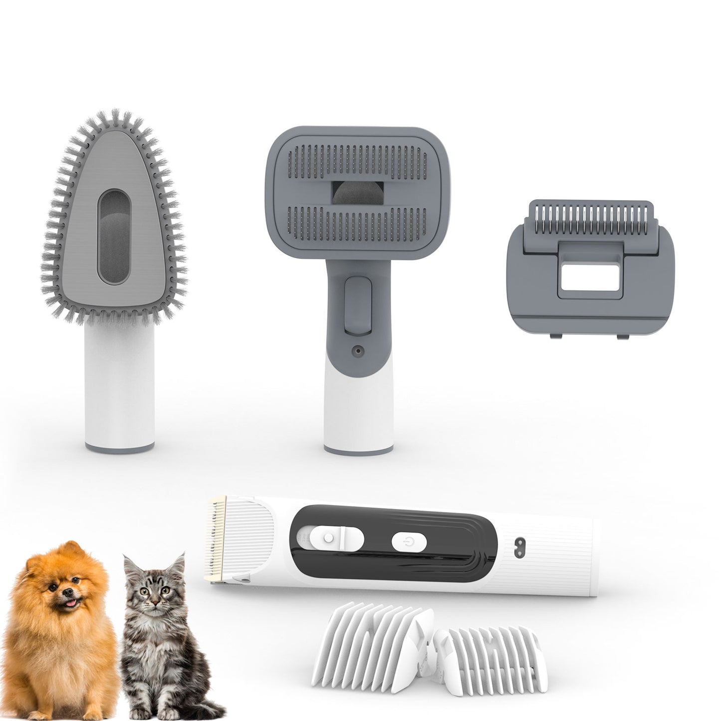 Kit de toilettage pour animaux de compagnie fonctionne avec L20M Plus, besoin d'un achat supplémentaire, poils d'animaux collectés et aspirés