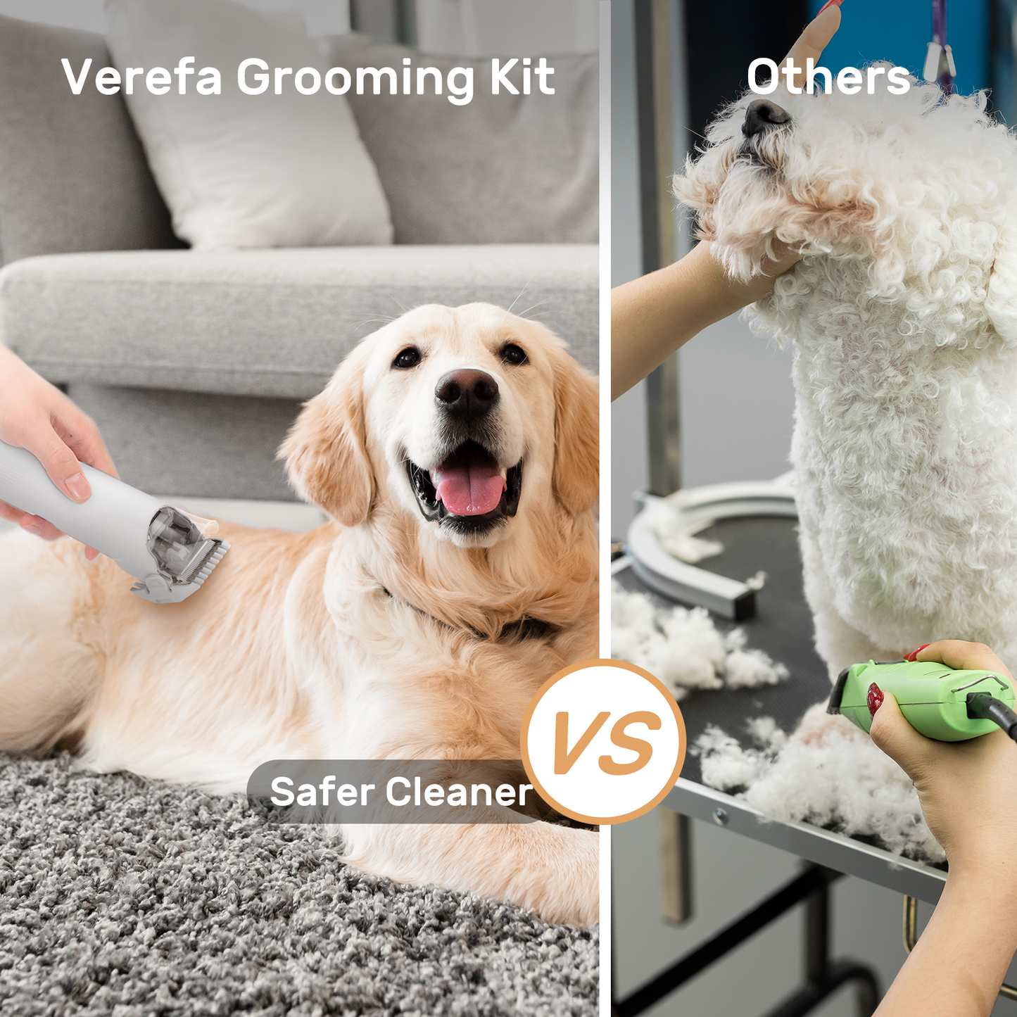 Pet Grooming Kit Works with L20M Plus, Need Extra Buy, Pet Hair Collected and Vacuumed